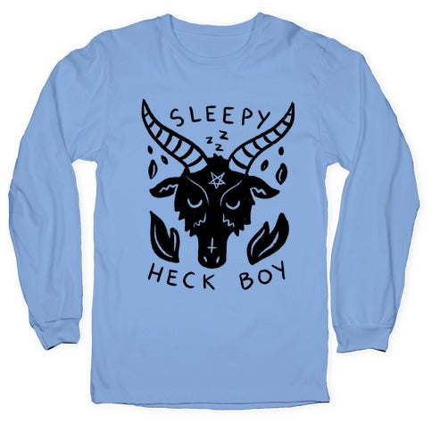 Sleepy Heck Boy Satan Longsleeve Tee