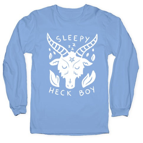 Sleepy Heck Boy Satan Longsleeve Tee