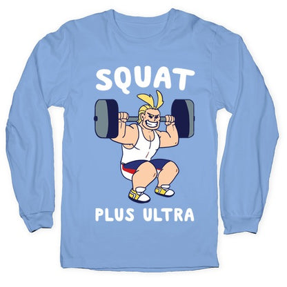 Squat Plus Ultra - All Might Longsleeve Tee