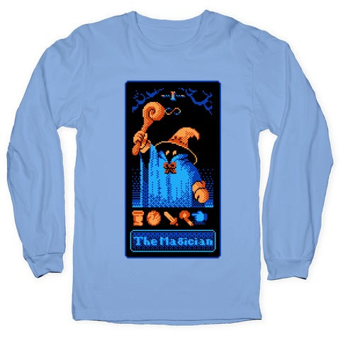 The Black Mage Magician Tarot Longsleeve Tee