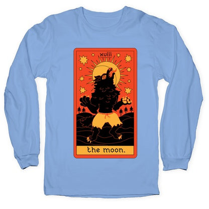 The Moon Werewolf Tarot Longsleeve Tee