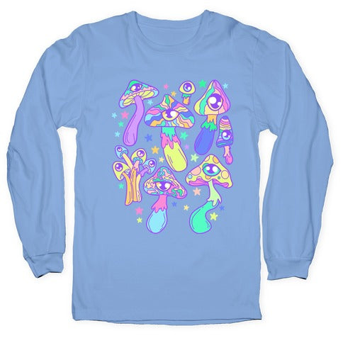 The Mushrooms Have Eyes Longsleeve Tee