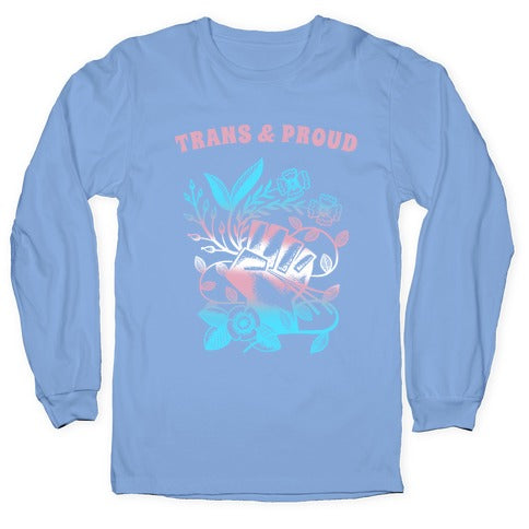 Trans & Proud Longsleeve Tee