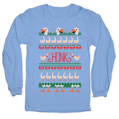 Ugly Goose Sweater Longsleeve Tee