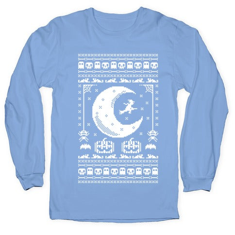 Ugly Halloween Sweater Longsleeve Tee