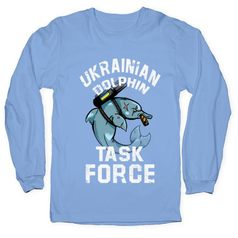 Ukrainian Dolphin Task Force Longsleeve Tee