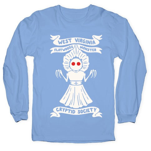 West Virginia Flatwoods Monster Cryptid Society Longsleeve Tee
