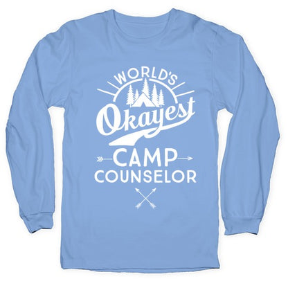 World's Okayest Camp Counselor Longsleeve Tee