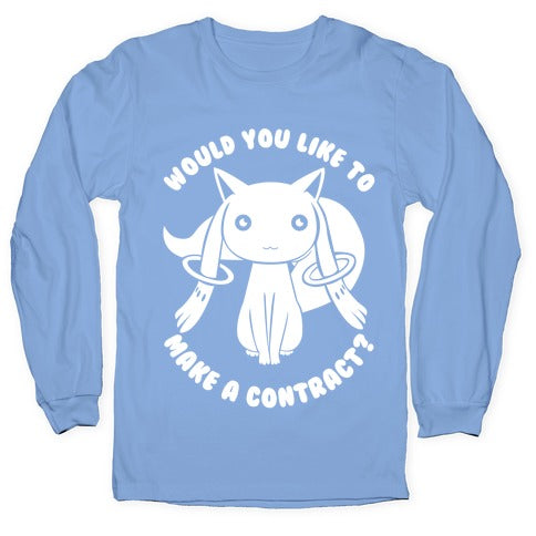 Would You Like To Make A Contract? Longsleeve Tee