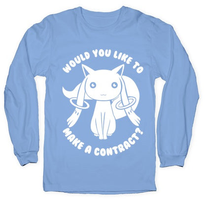 Would You Like To Make A Contract? Longsleeve Tee
