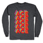 ACE Retro Rainbow Longsleeve Tee