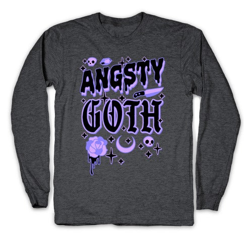 Angsty Goth  Longsleeve Tee