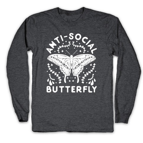 Anti-Social Butterfly Longsleeve Tee