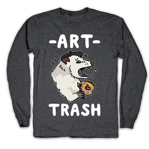 Art Trash Possum Longsleeve Tee