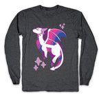 Bi Pride Dragon Longsleeve Tee