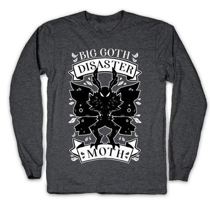 Big Goth Disaster Moth Longsleeve Tee