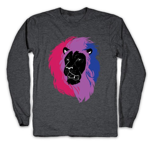 Bisexual Lion Pride Longsleeve Tee