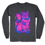 Bisexual Pride Cat Longsleeve Tee