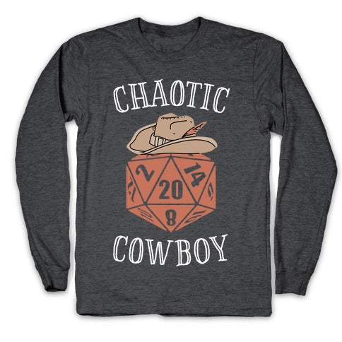 Chaotic cowboy Longsleeve Tee