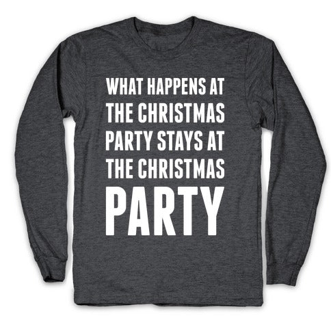 Christmas Party Longsleeve Tee