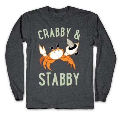 Crabby & Stabby Longsleeve Tee
