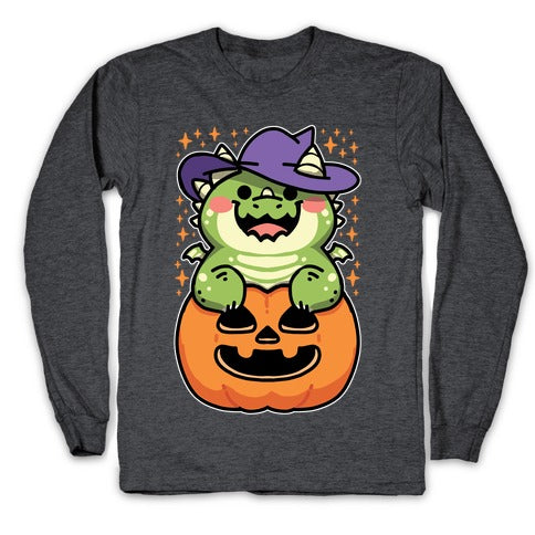 Cute Halloween Dragon Longsleeve Tee