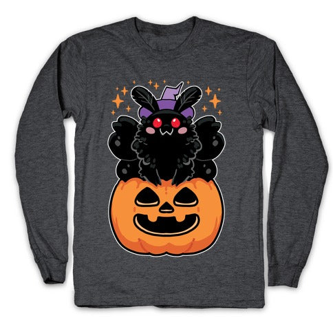 Cute Halloween Mothman Longsleeve Tee
