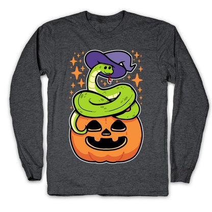 Cute Halloween Snake Longsleeve Tee