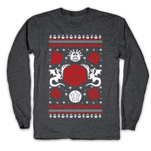 D&D Ugly Sweater Longsleeve Tee