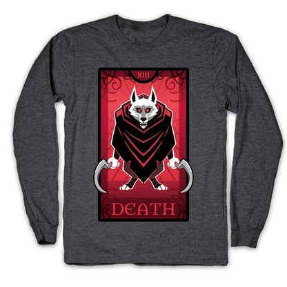 Death Wolf Tarot Longsleeve Tee