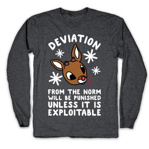 Deviation Rudolf Longsleeve Tee
