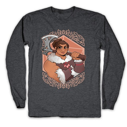 DnD Princesses: Luisa Barbarian Longsleeve Tee