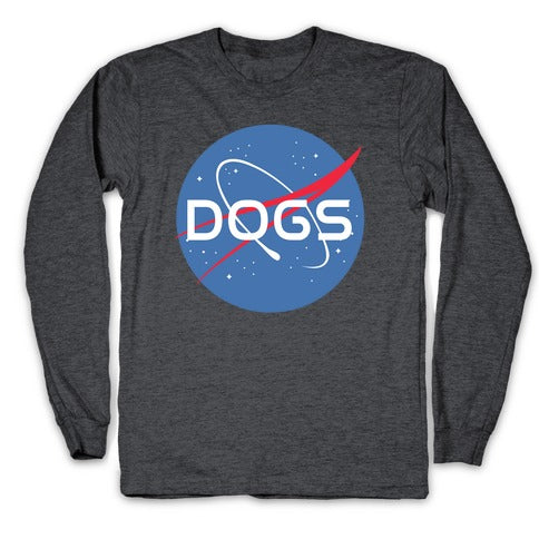 Dogs Nasa Parody Longsleeve Tee