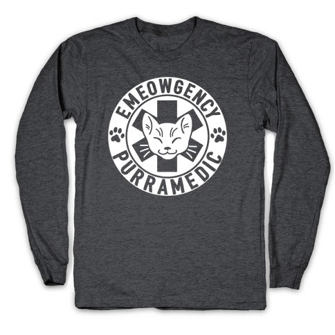 Emeowgency Purramedic Longsleeve Tee