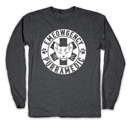 Emeowgency Purramedic Longsleeve Tee