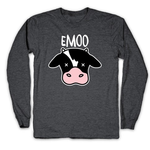 Emoo Emo Cow Longsleeve Tee