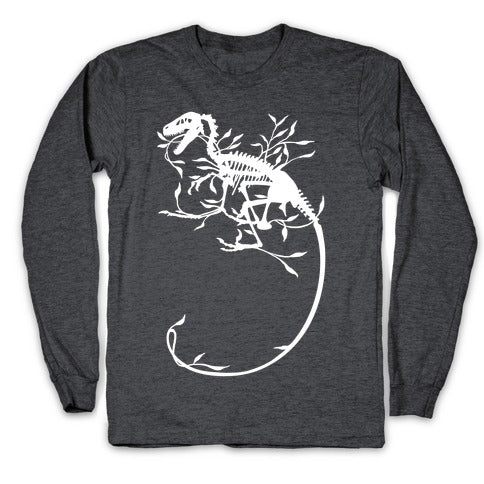 Floral Dinosaur Longsleeve Tee