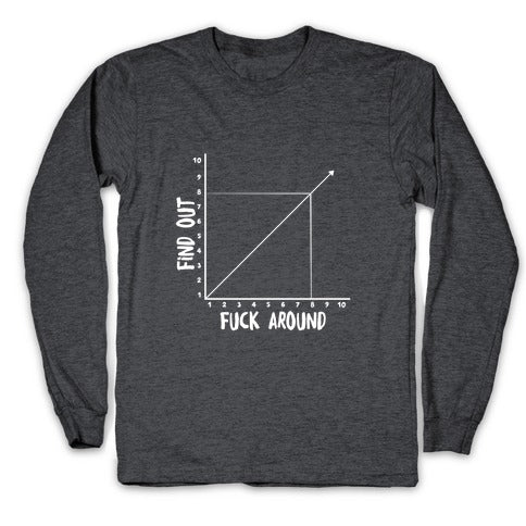 Fuck Around and Find Out - Graph Longsleeve Tee
