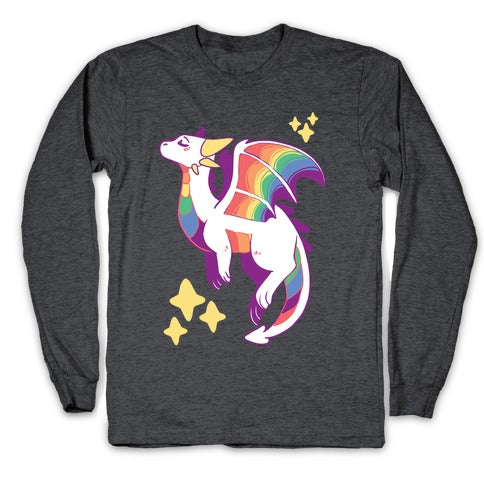 Gay Pride Dragon Longsleeve Tee