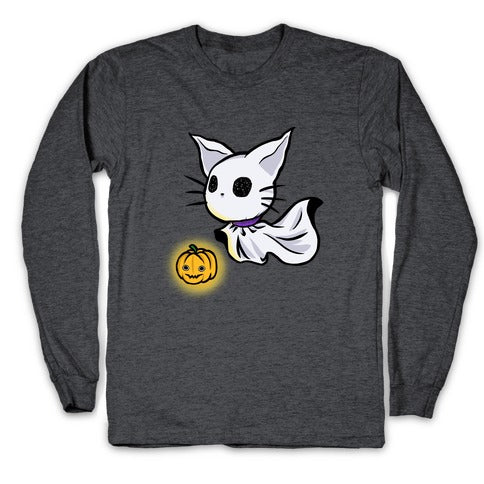 Ghost Cat Longsleeve Tee