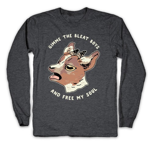 Gimme The Bleat Boys  Longsleeve Tee