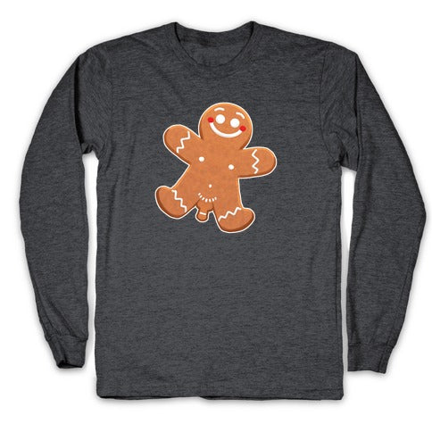 Ginger Bread Nudist Male Longsleeve Tee