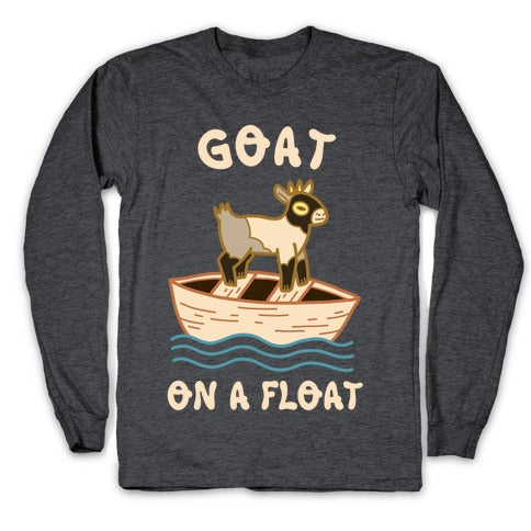 Goat On A Float Longsleeve Tee