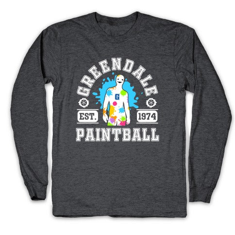 Greendale Community College Paintball Longsleeve Tee