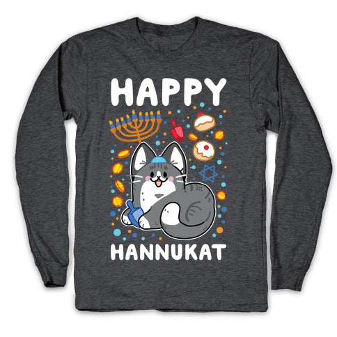 Happy Hannukat Longsleeve Tee