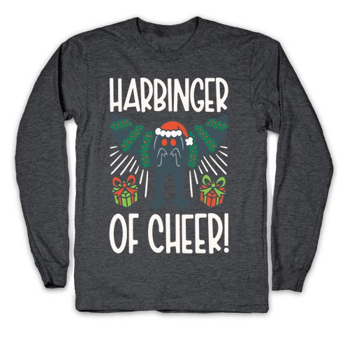 Harbinger of Cheer Mothman Parody Longsleeve Tee