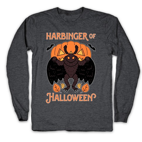 Harbinger of Halloween Mothman Longsleeve Tee