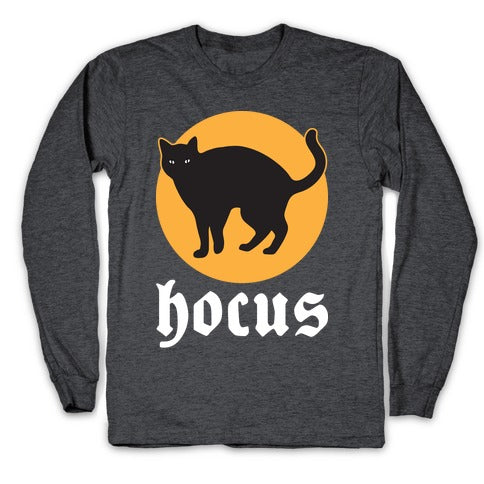 Hocus (Hocus Pocus Pair) - White Longsleeve Tee