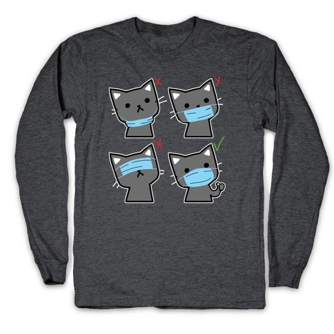 How To Wear A Mask Longsleeve Tee