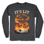 It's Lit Bonfire Longsleeve Tee